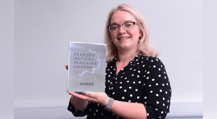 A South Eastern Regional College (SERC) lecturer has been named a Silver Award winner in the prestigious Pearson National Teaching Awards and is now in the running for Gold.